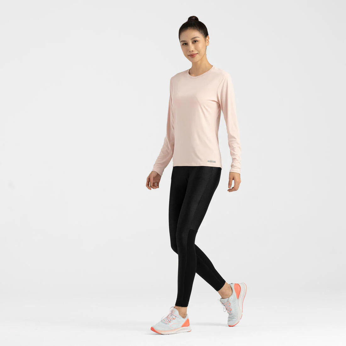 Playera Manga Larga Running Mujer - Sun Protect - Image 24