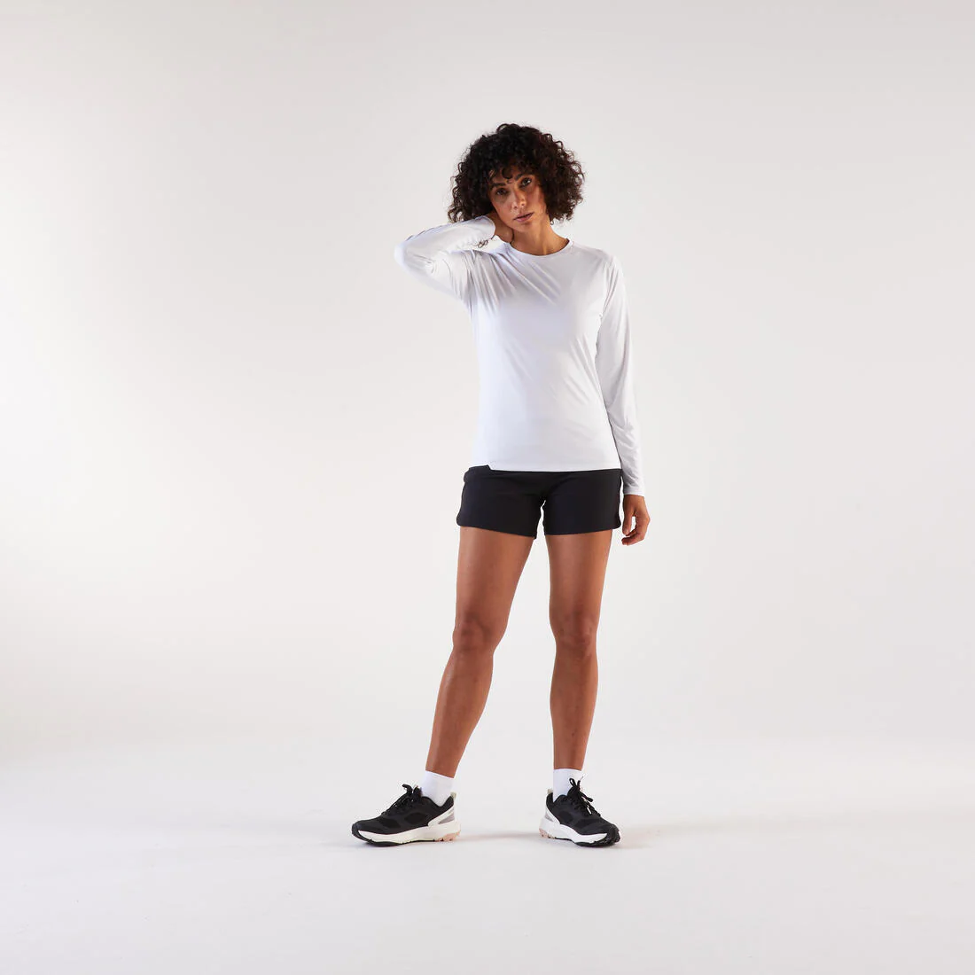 Playera Manga Larga Running Mujer - Sun Protect - Image 26