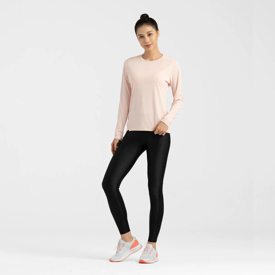 Playera Manga Larga Running Mujer - Sun Protect - Image 27