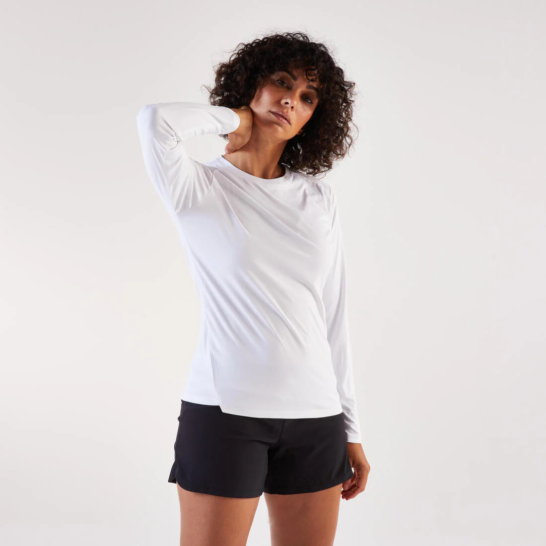 Playera Manga Larga Running Mujer - Sun Protect - Image 44