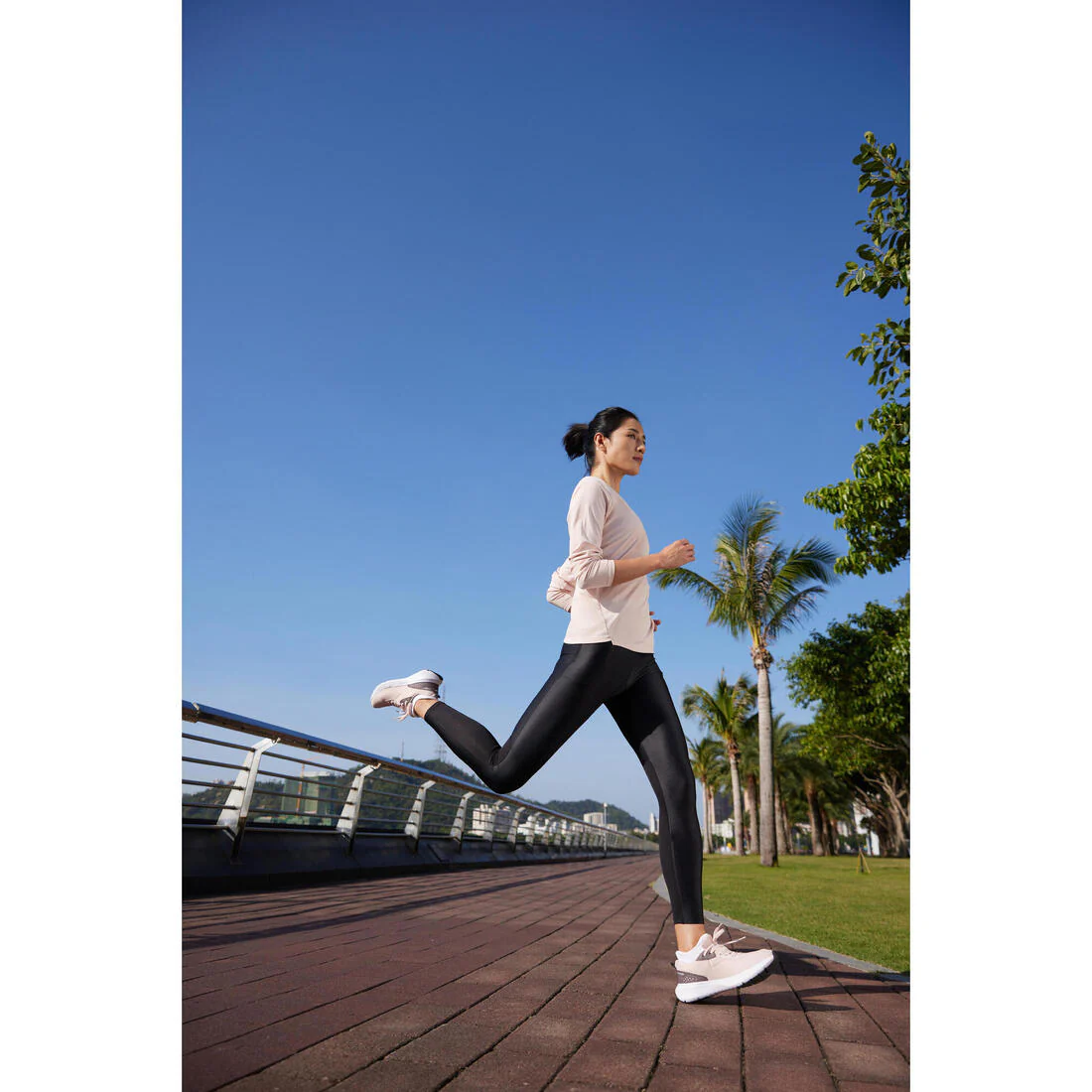 Playera Manga Larga Running Mujer - Sun Protect - Image 47