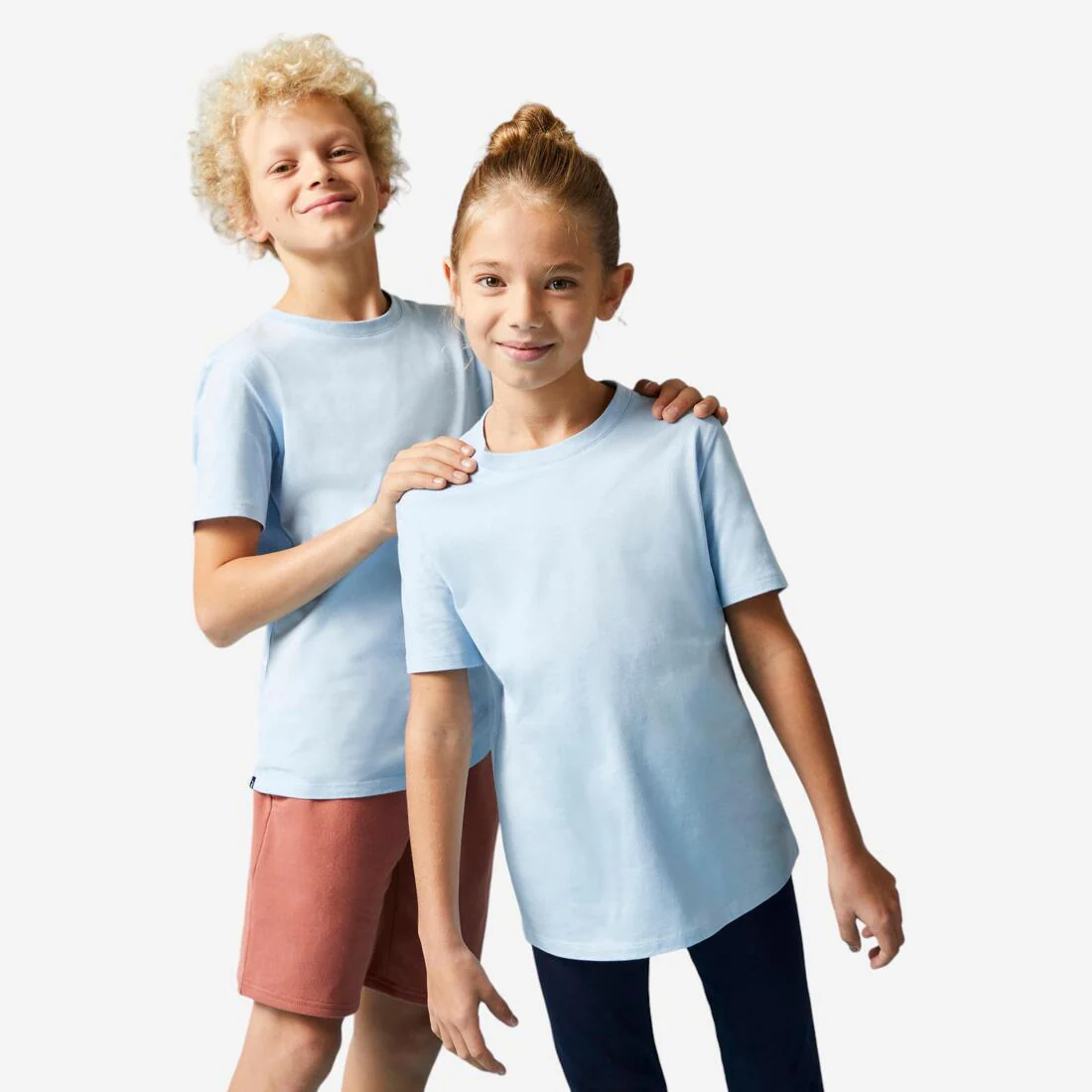 Playera Niños Unisex Liso Algodón Ecodiseñada