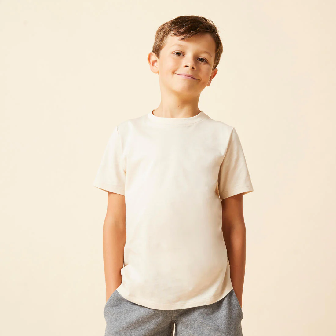 Playera Niños Unisex Liso Algodón Ecodiseñada - Image 12