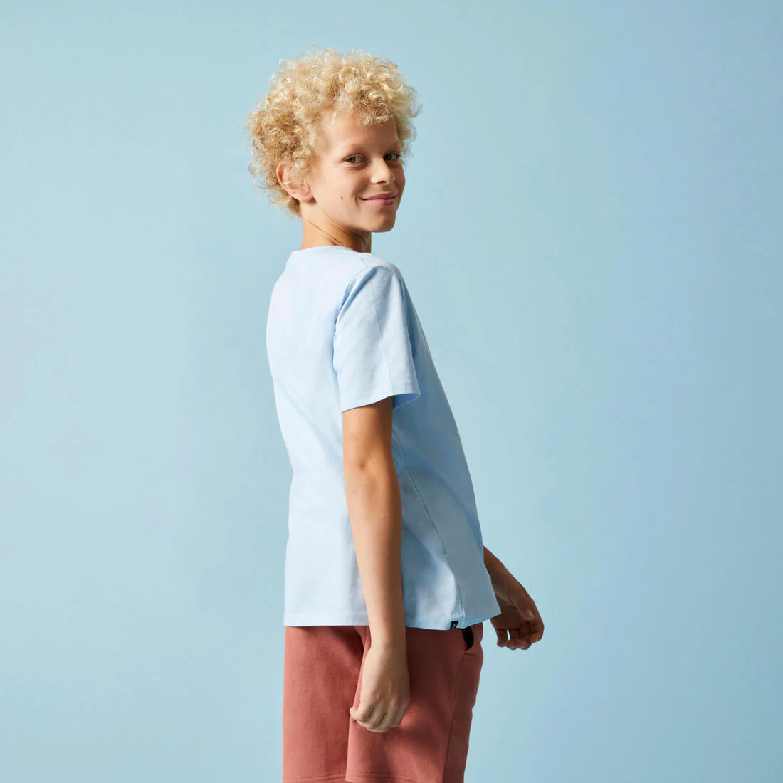 Playera Niños Unisex Liso Algodón Ecodiseñada - Image 21
