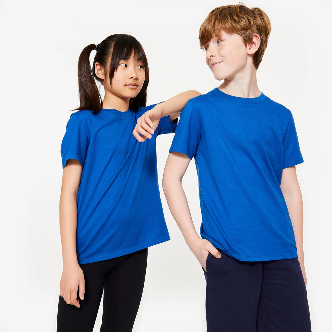 Playera Niños Unisex Liso Algodón Ecodiseñada - Image 3