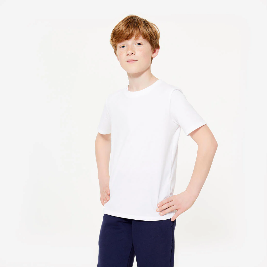 Playera Niños Unisex Liso Algodón Ecodiseñada - Image 35