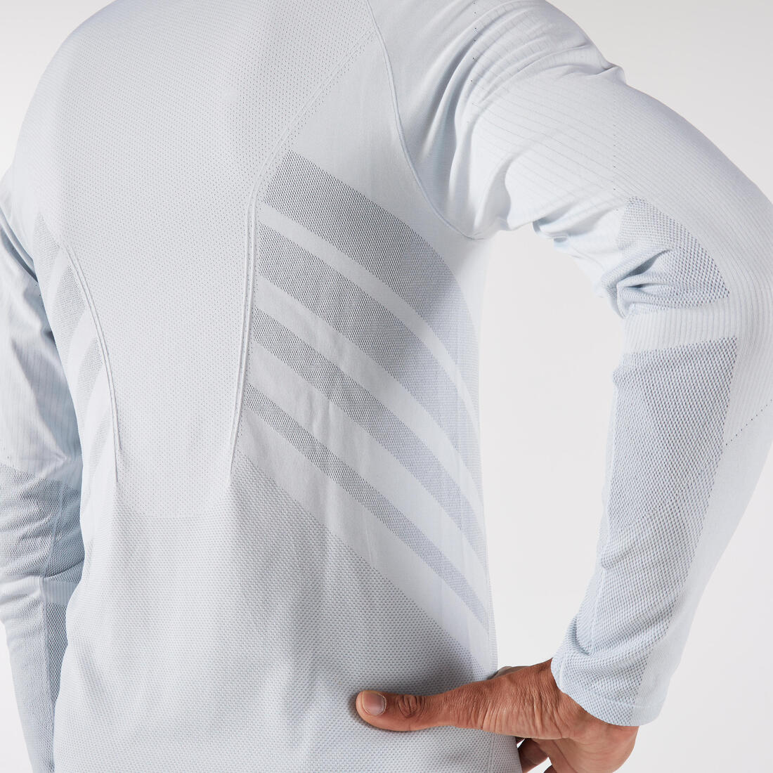 Playera running manga larga sin costuras hombre, KIPRUN Run 500 - Image 6