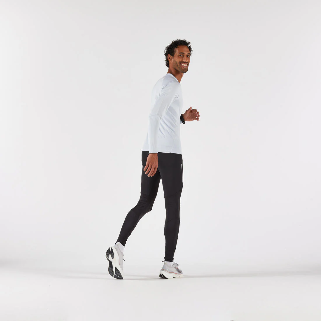 Playera running manga larga sin costuras hombre, KIPRUN Run 500 - Image 7