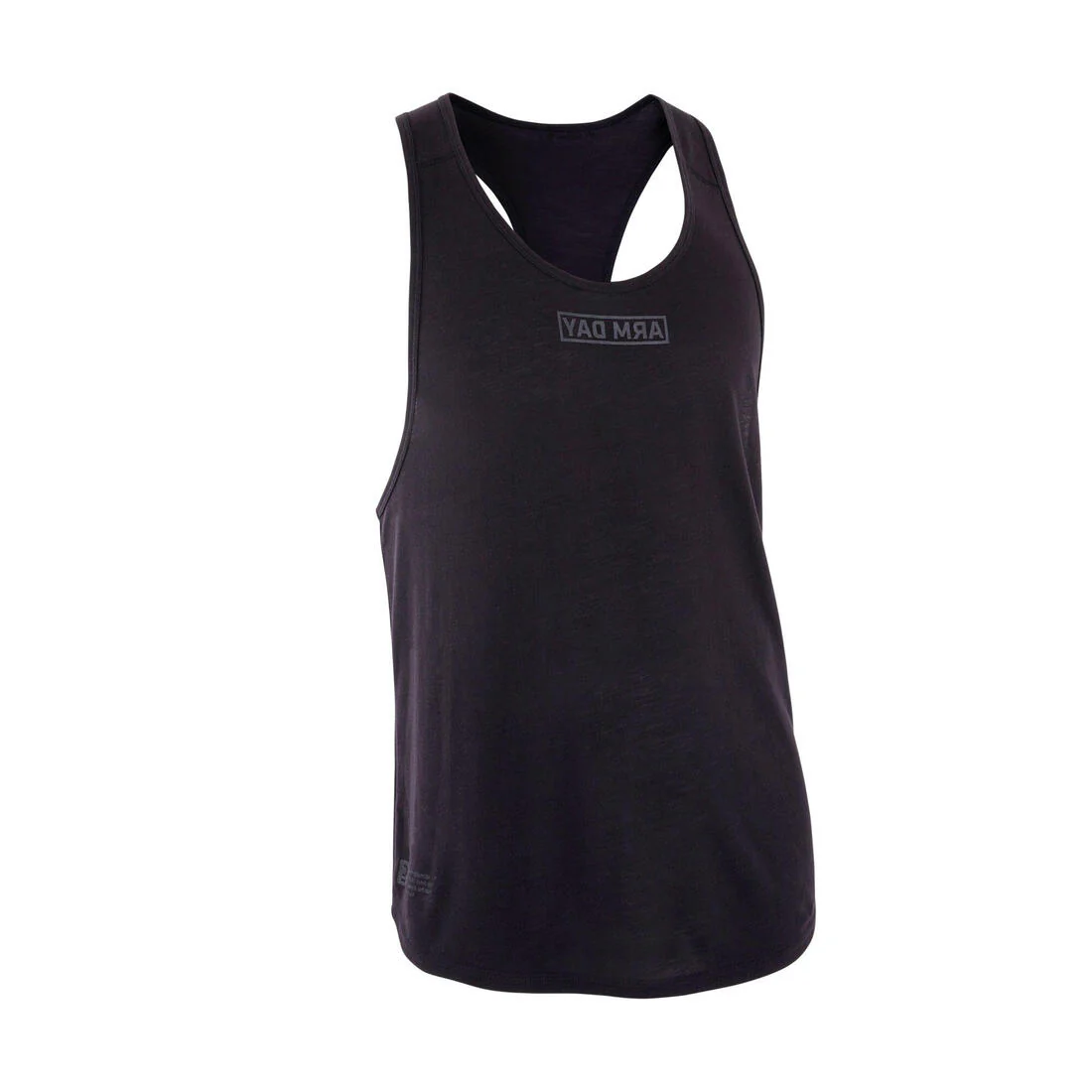 Playera Sin Mangas Stringer Musculación Hombre Negro Transpirable - Image 6