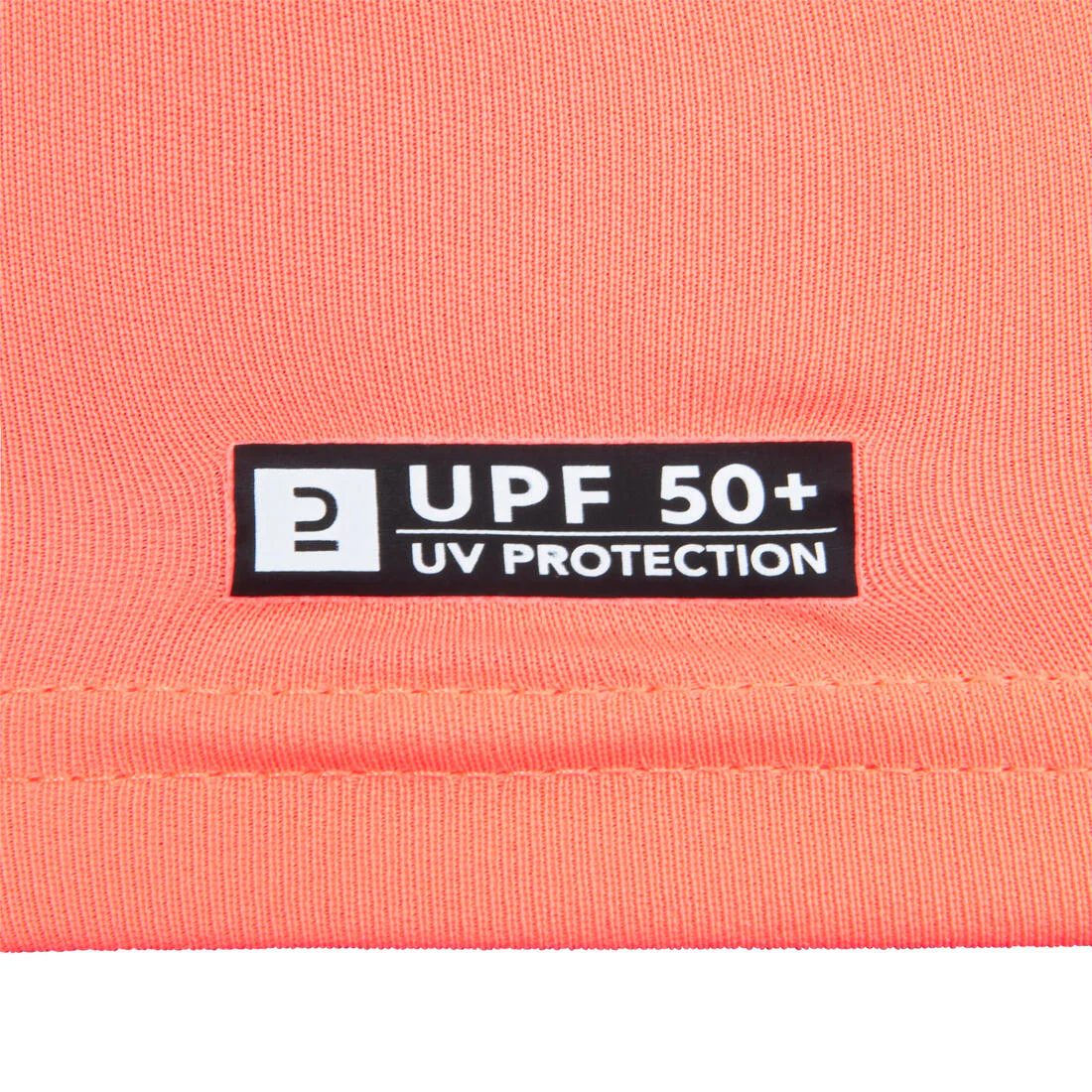 Playera Solar Surf Niños Coral Manga Larga anti-UV - Image 3