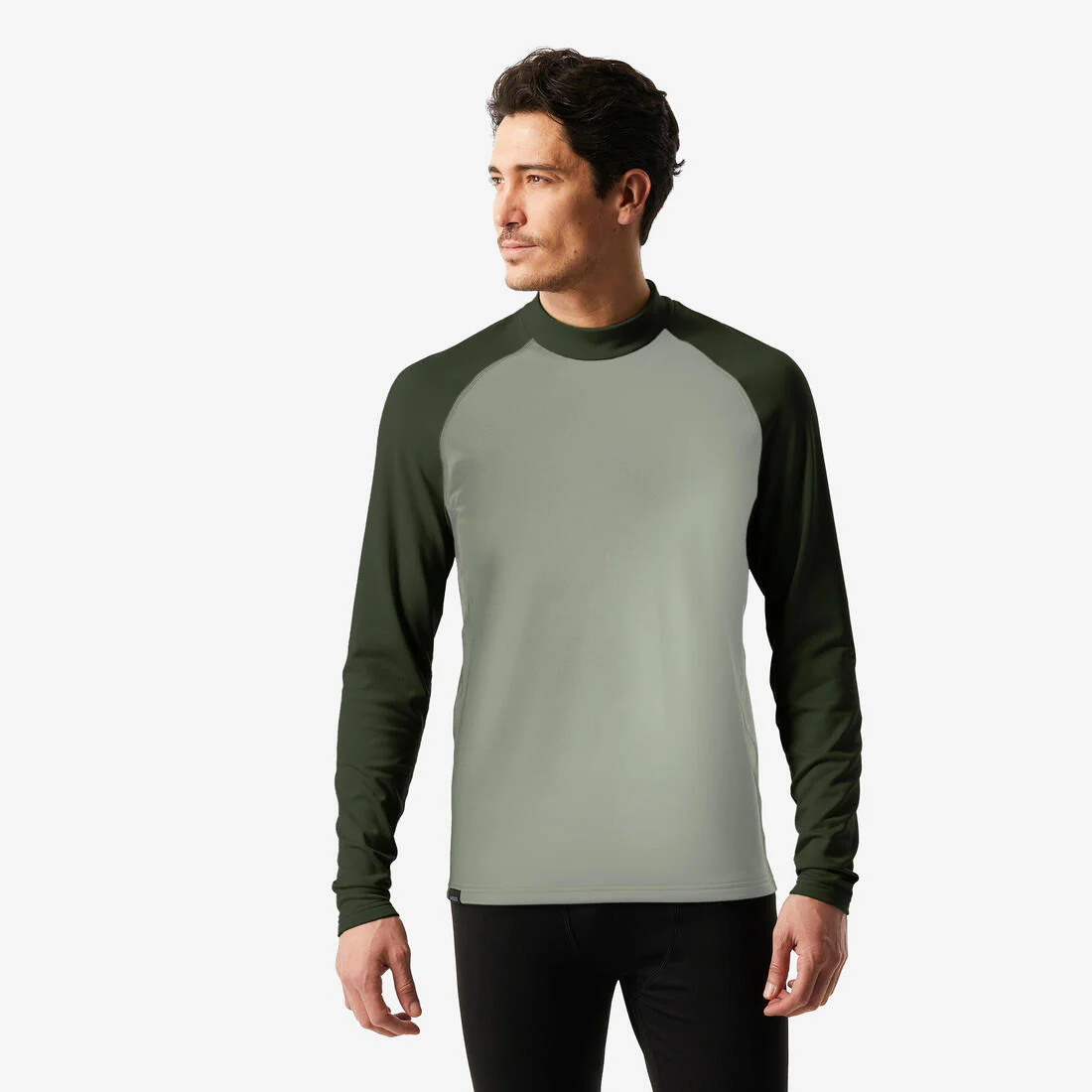 Playera térmica de esquí cálida y transpirable hombre, BL 500 - Image 2
