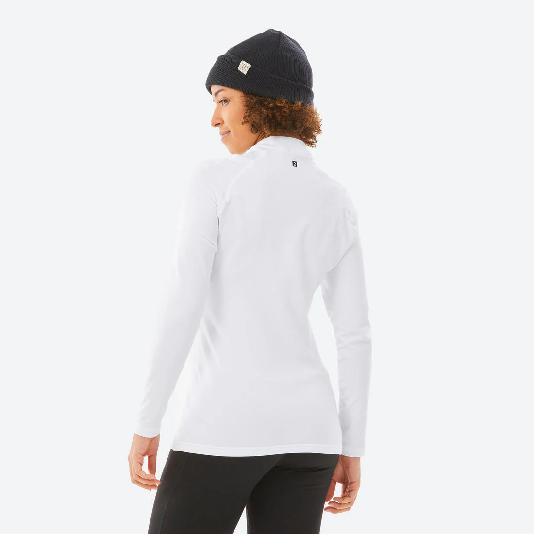 Playera térmica de esquí cálida y transpirable mujer, BL 500 - Image 10
