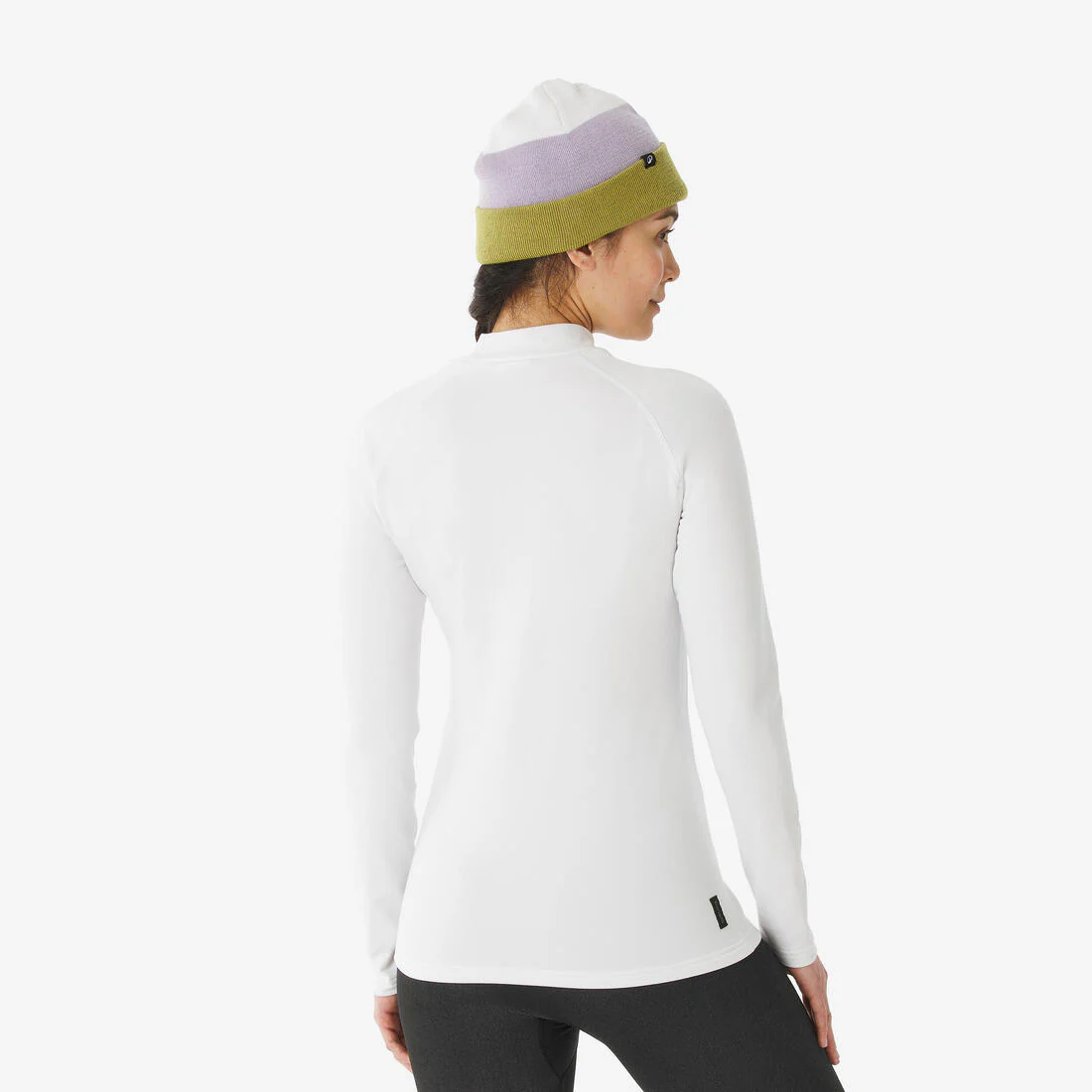 Playera térmica de esquí cálida y transpirable mujer, BL 500 - Image 11