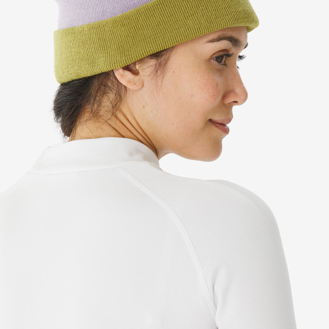 Playera térmica de esquí cálida y transpirable mujer, BL 500 - Image 24