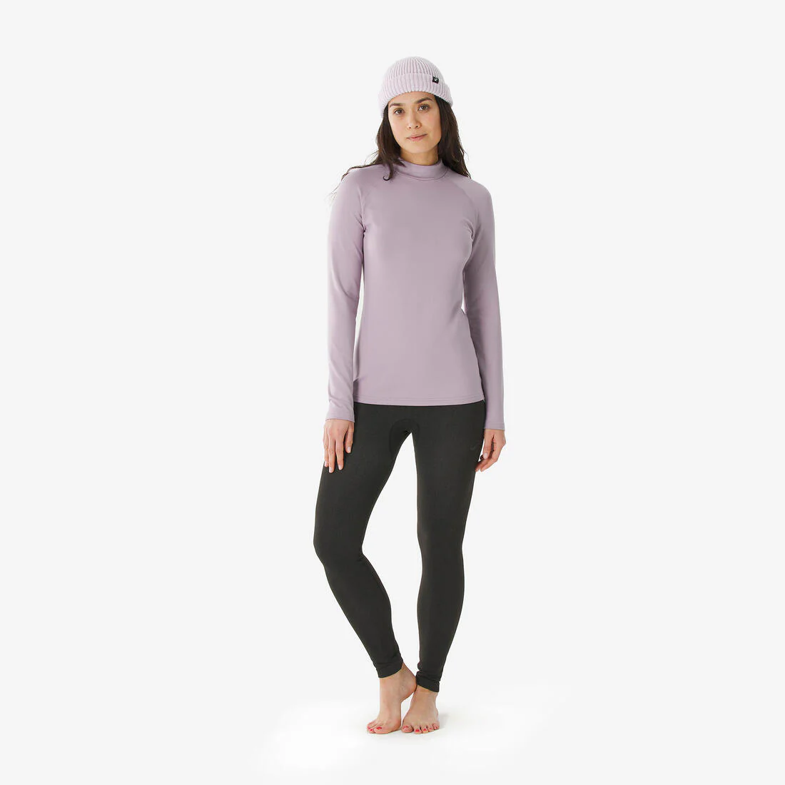 Playera térmica de esquí cálida y transpirable mujer, BL 500 - Image 9