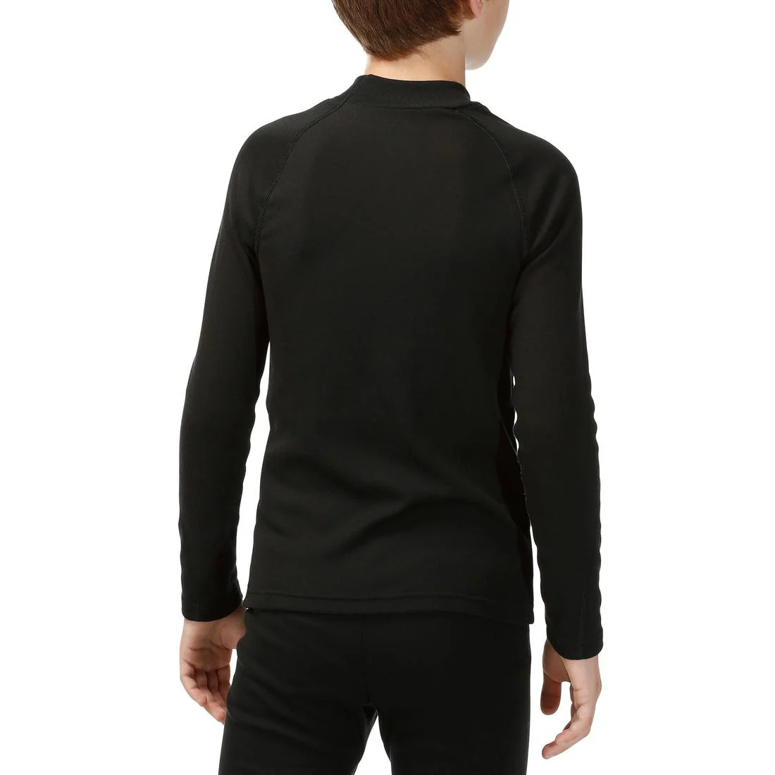 Playera térmica de esquí negra para niños BL 100 - Image 19