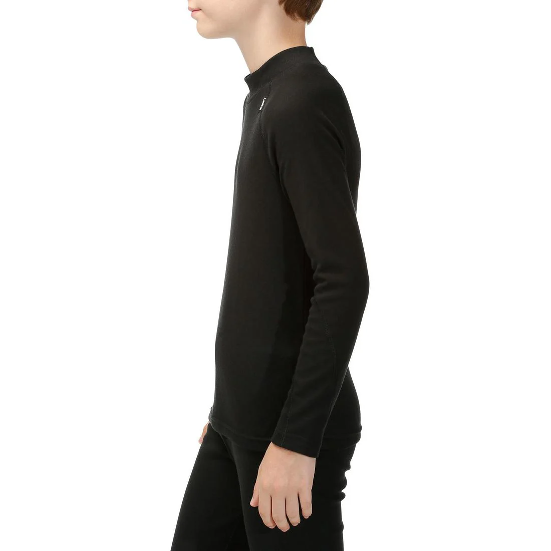 Playera térmica de esquí negra para niños BL 100 - Image 21