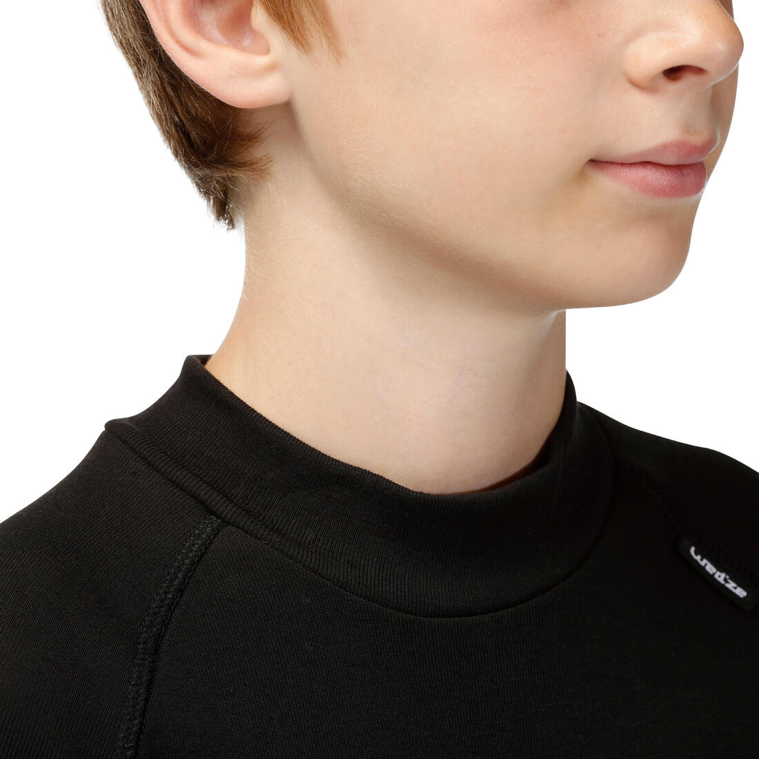 Playera térmica de esquí negra para niños BL 100 - Image 23
