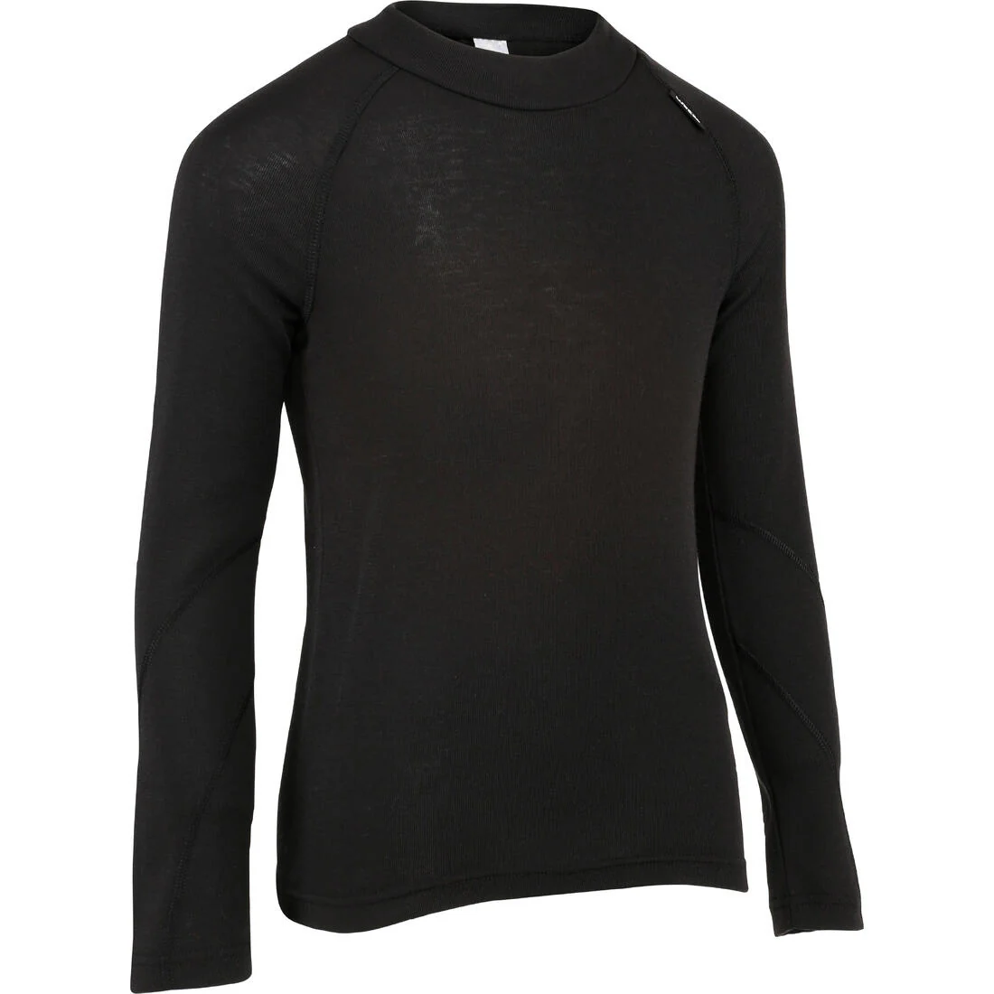 Playera térmica de esquí negra para niños BL 100 - Image 5