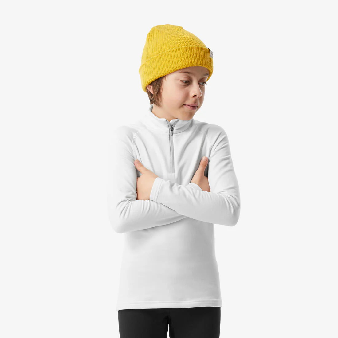Playera térmica de esquí niños - BL 500 1/2 cremallera - Image 5