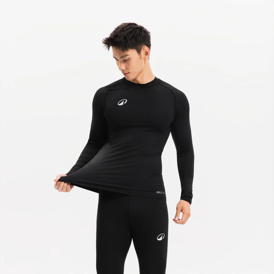 Playera térmica para adulto - Keepcomfort - Manga larga - Negro - Image 7