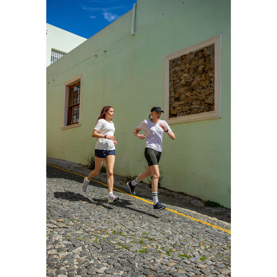 Playera transpirable de Running mujer - Dry+ Breath malva - Image 11