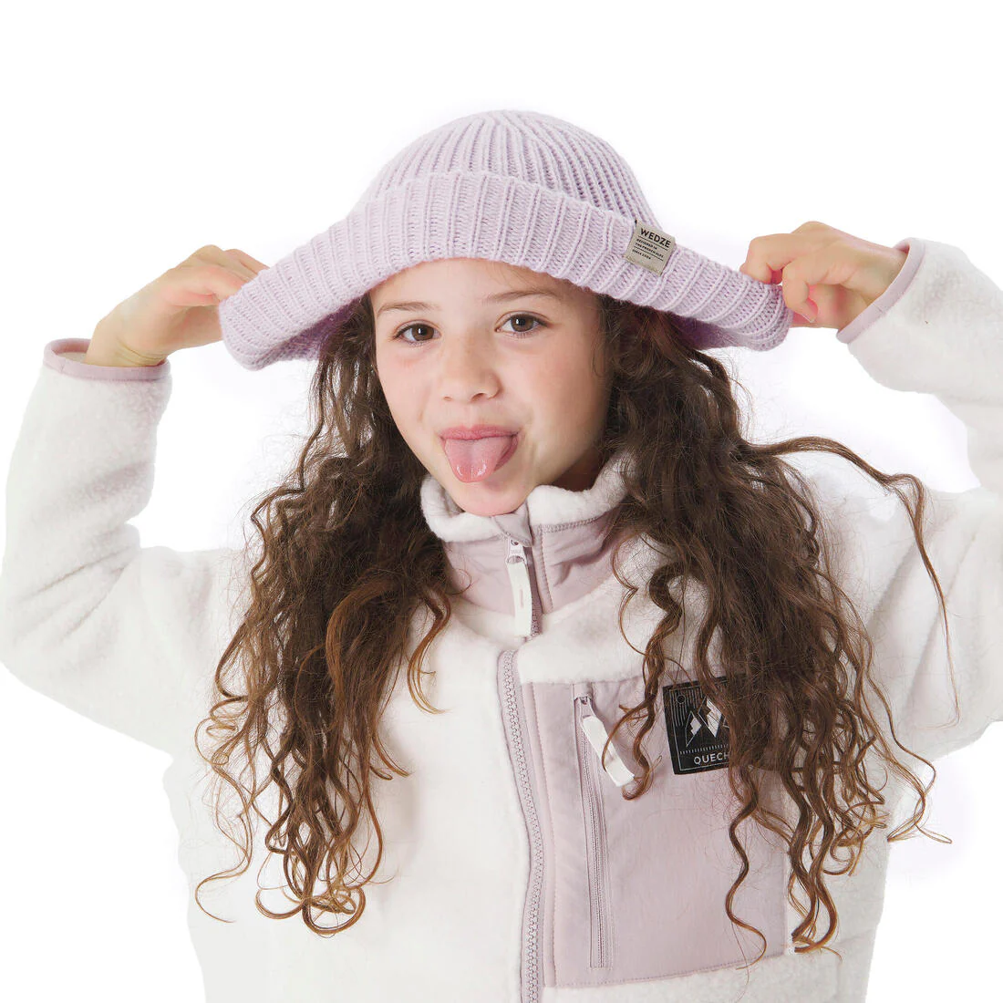 Polar sherpa cálido niño 7-15 años NH 900 cremallera camuflaje beige negro ve - Image 16