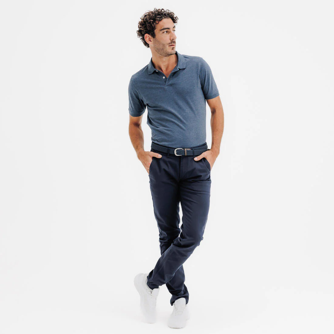 Polo de golf de manga corta para hombre MW500 - Image 11