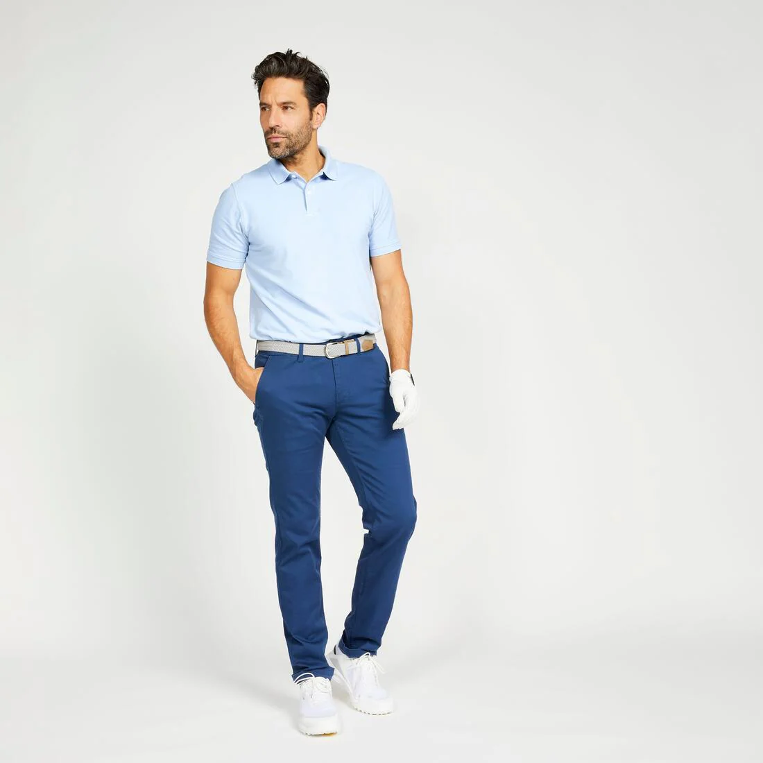 Polo de golf de manga corta para hombre MW500 - Image 12