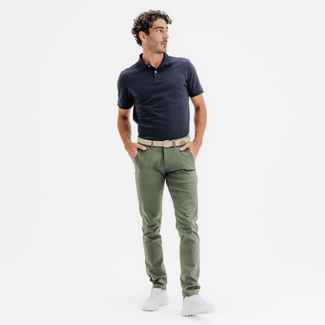 Polo de golf de manga corta para hombre MW500 - Image 13