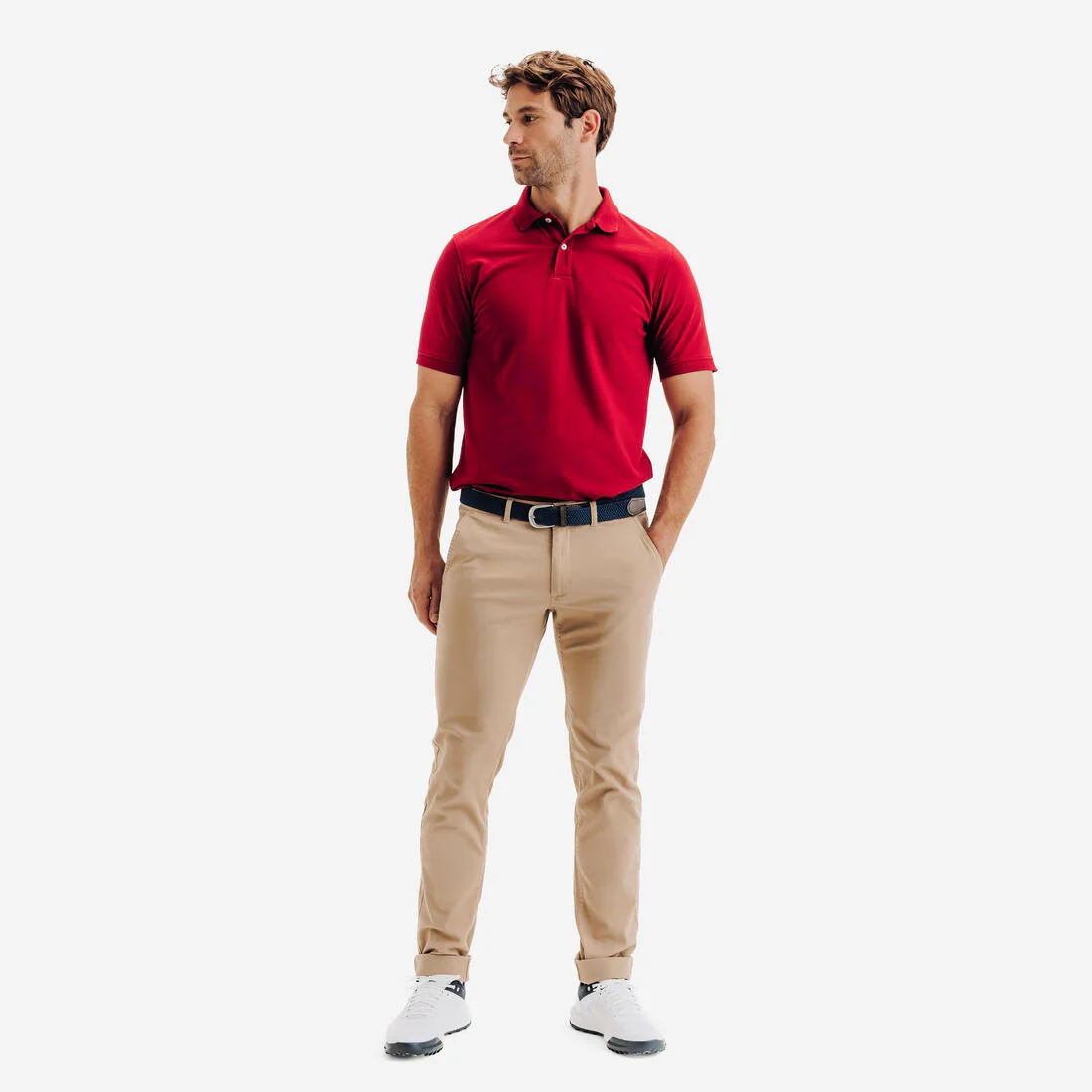 Polo de golf de manga corta para hombre MW500 - Image 15