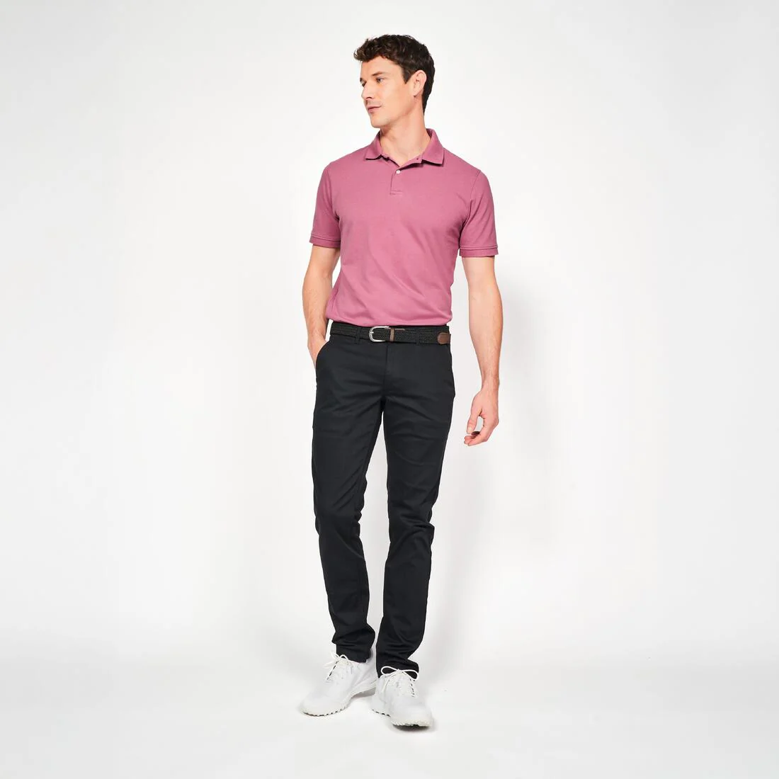 Polo de golf de manga corta para hombre MW500 - Image 17