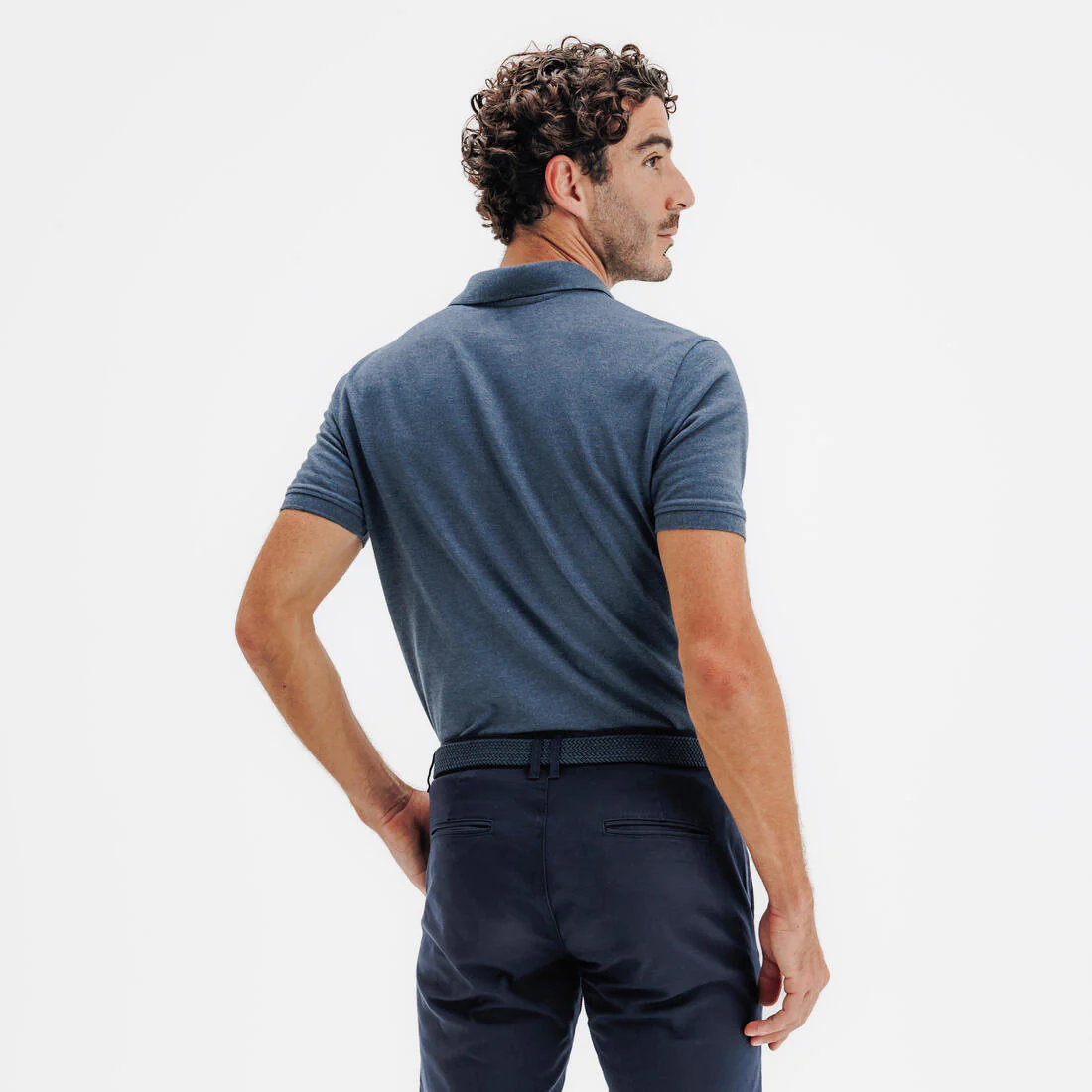Polo de golf de manga corta para hombre MW500 - Image 33