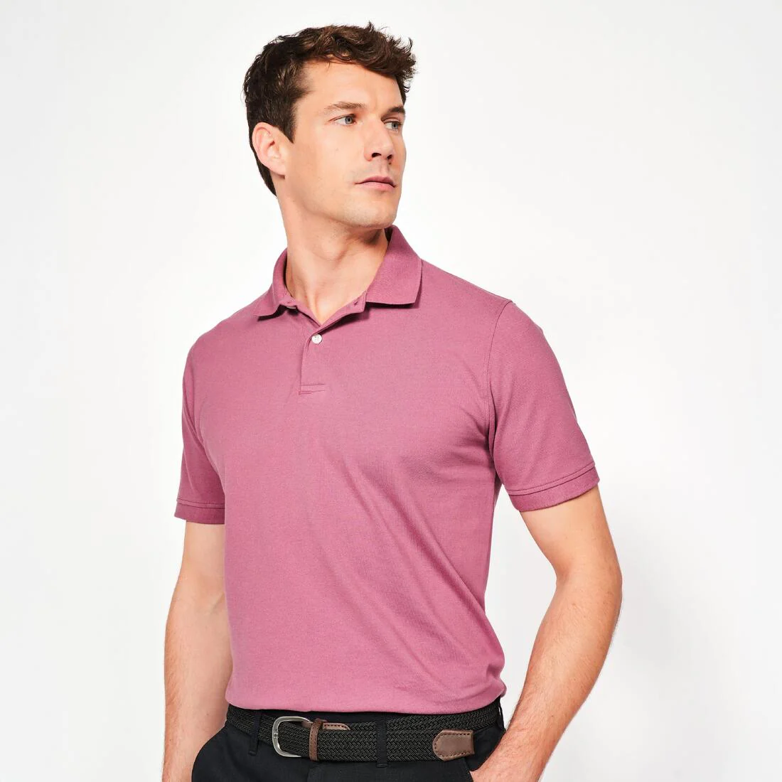 Polo de golf de manga corta para hombre MW500 - Image 8