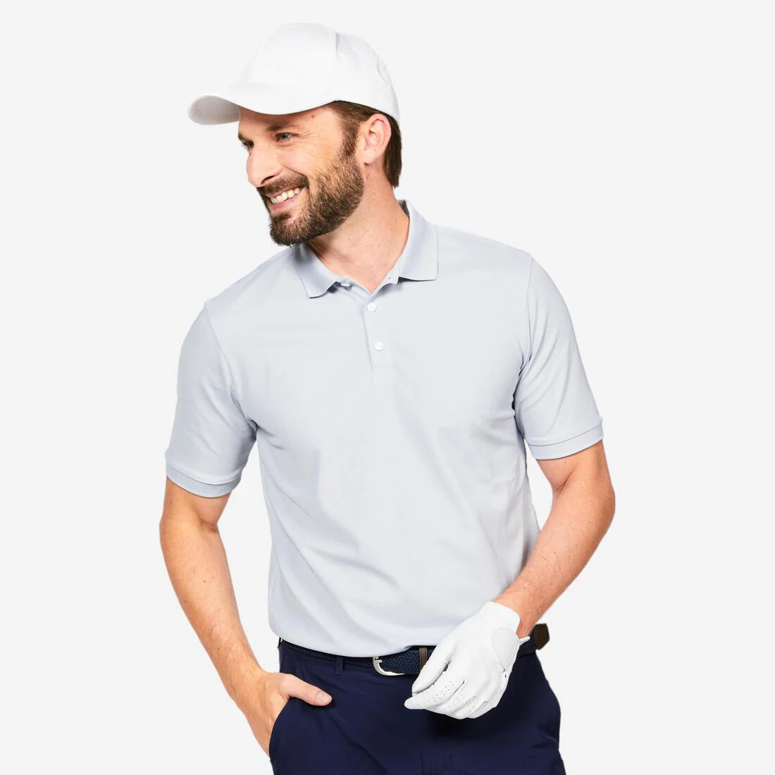 Polo de golf de manga corta para hombre WW500