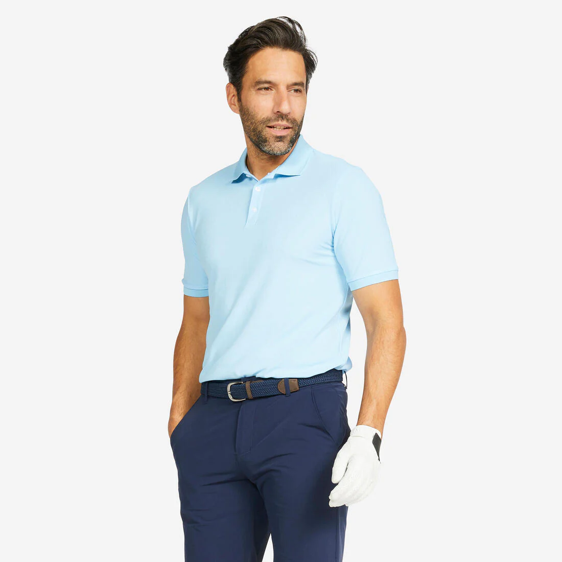 Polo de golf de manga corta para hombre WW500 - Image 4