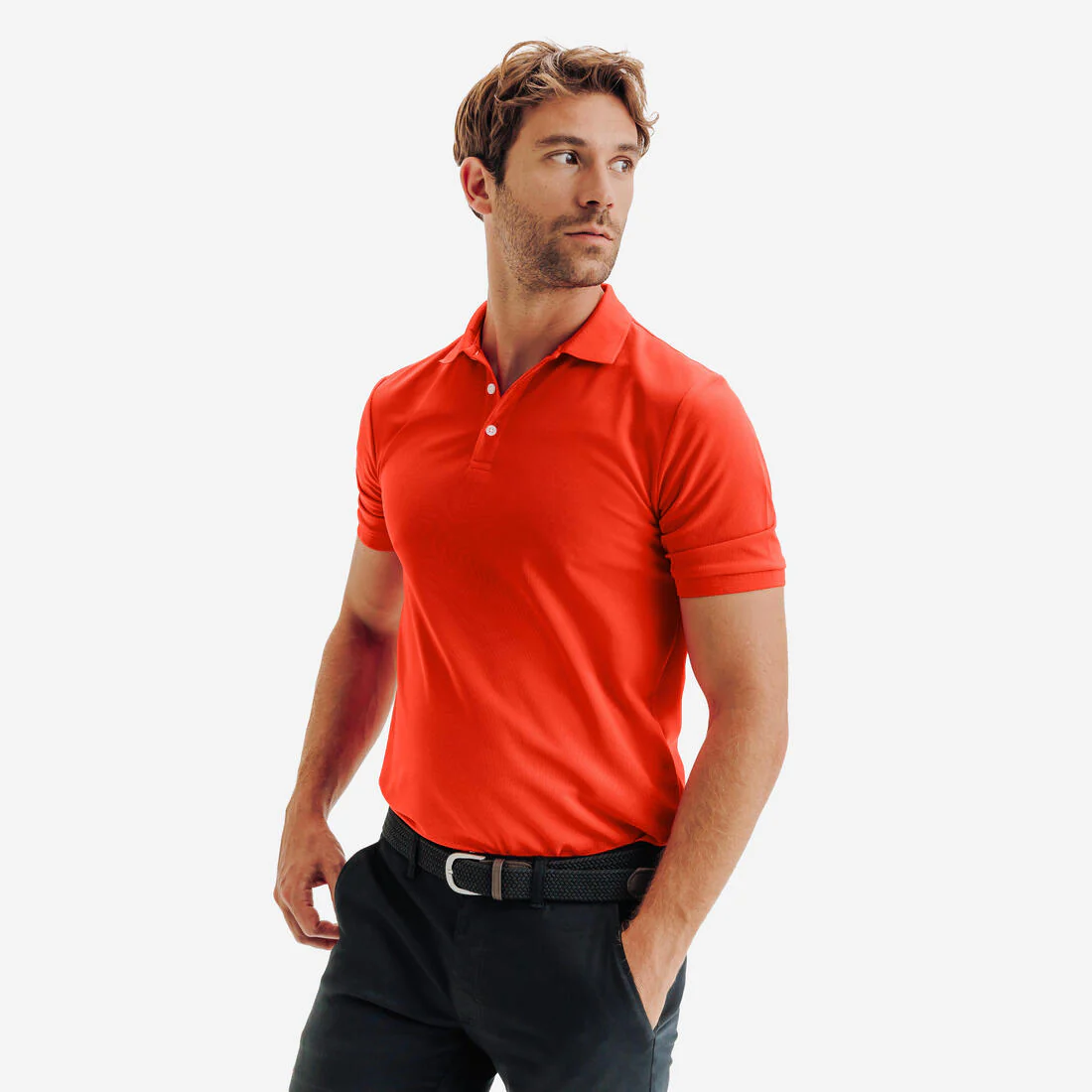 Polo de golf de manga corta para hombre WW500 - Image 6