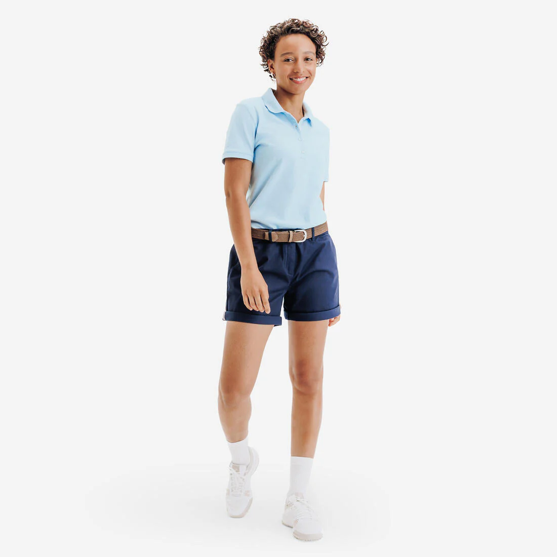 Polo de golf de manga corta para mujer MW500 - Image 12