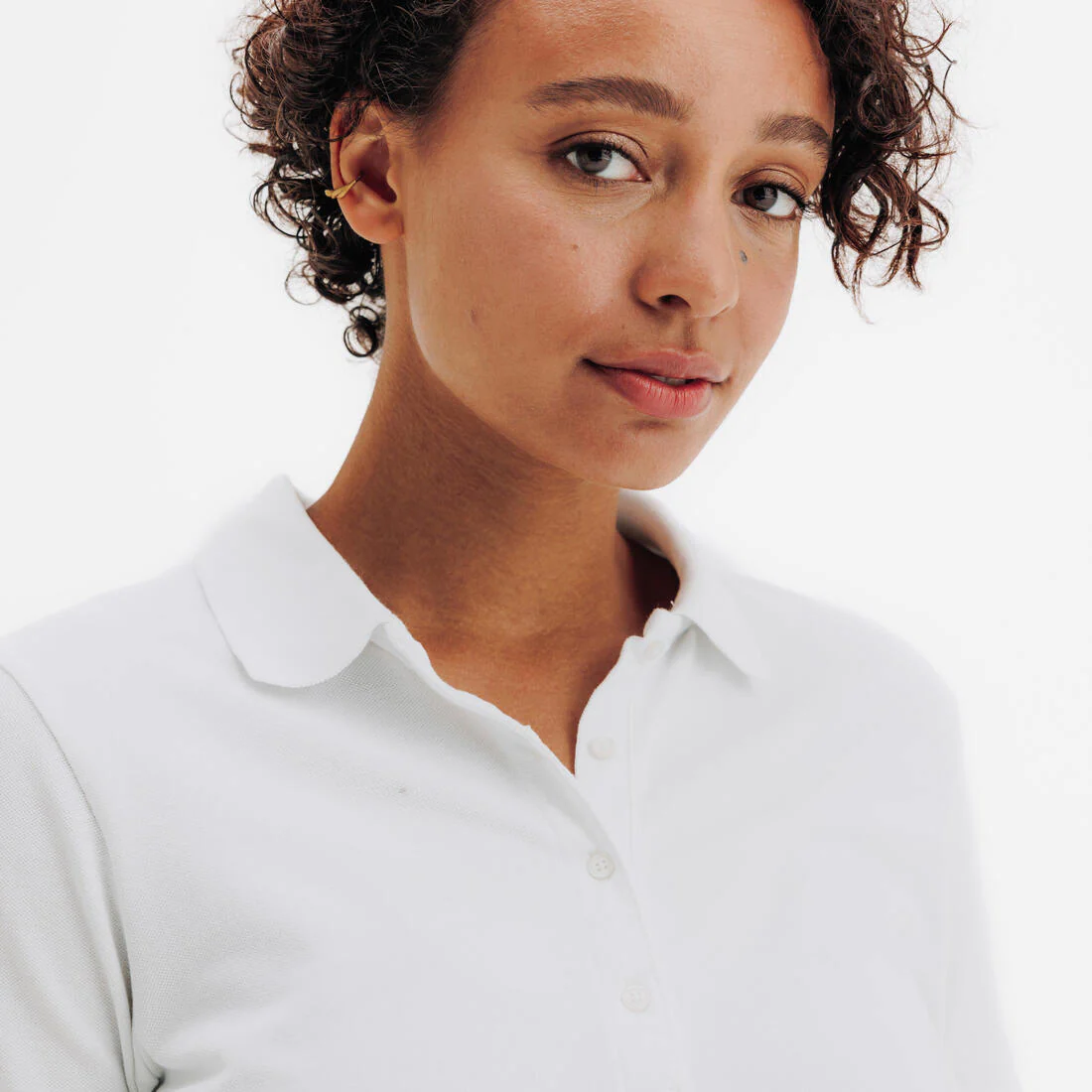 Polo de golf de manga corta para mujer MW500 - Image 17