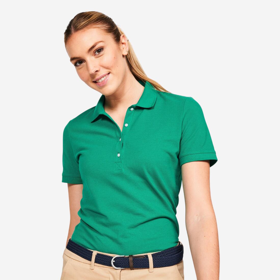 Polo de golf de manga corta para mujer MW500 - Image 7