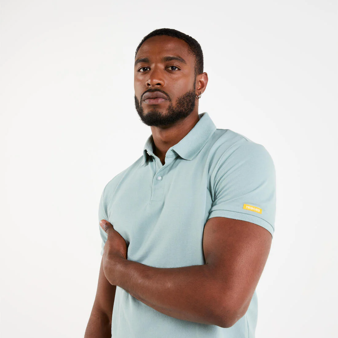 Polo marinero de manga corta para hombre Sailing 100 - Image 5