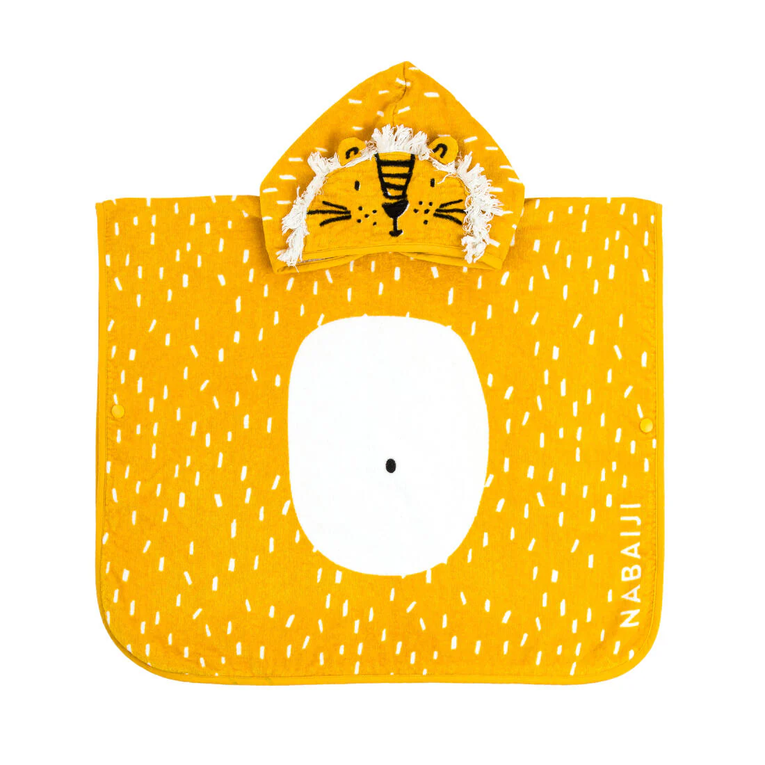 Poncho de natación de algodón de león para bebé - Image 9