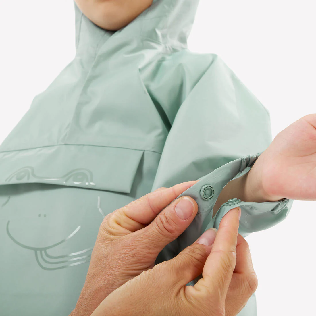 Poncho de senderismo impermeable para niños MH100 - Image 15