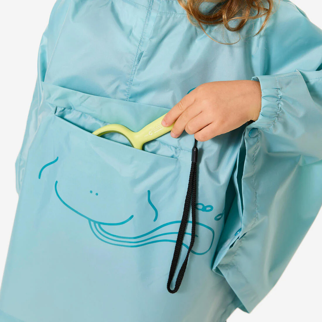 Poncho de senderismo impermeable para niños MH100 - Image 18