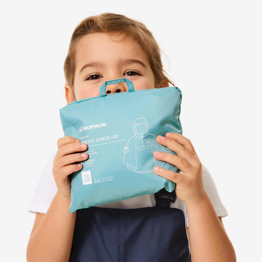 Poncho de senderismo impermeable para niños MH100 - Image 19