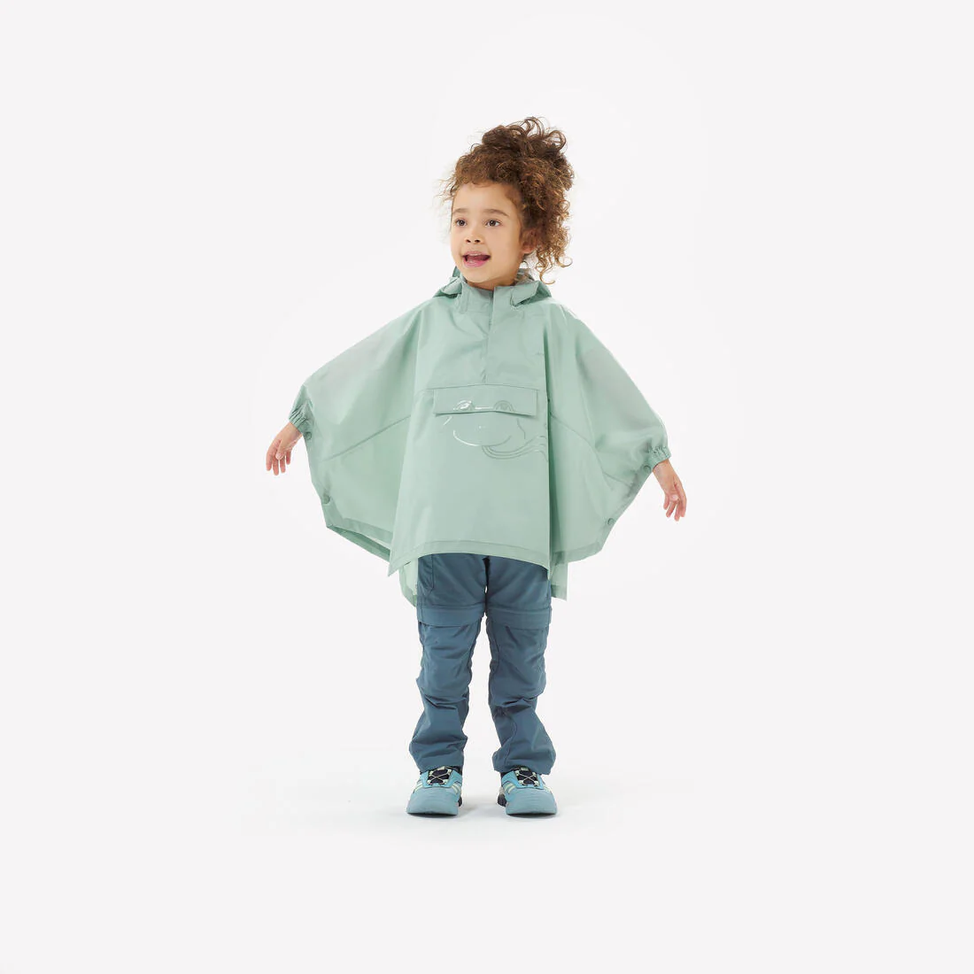 Poncho de senderismo impermeable para niños MH100 - Image 23