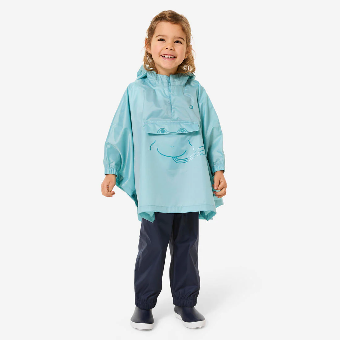 Poncho de senderismo impermeable para niños MH100 - Image 7
