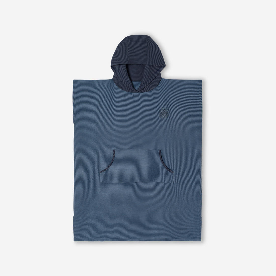 Poncho de surf de microfibra azul para adulto 150 - Image 9