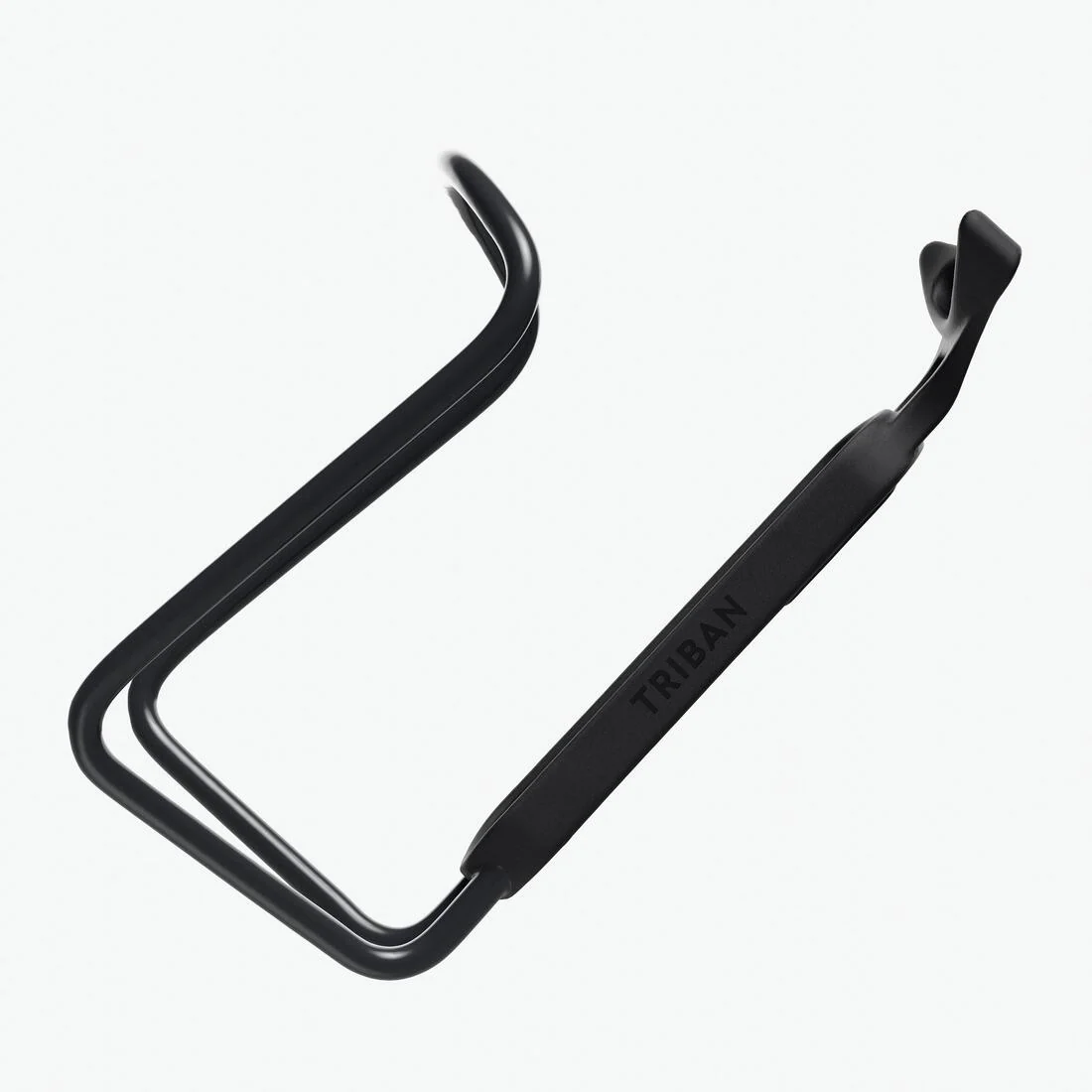 Porta botella bicicleta 100 metal negro
