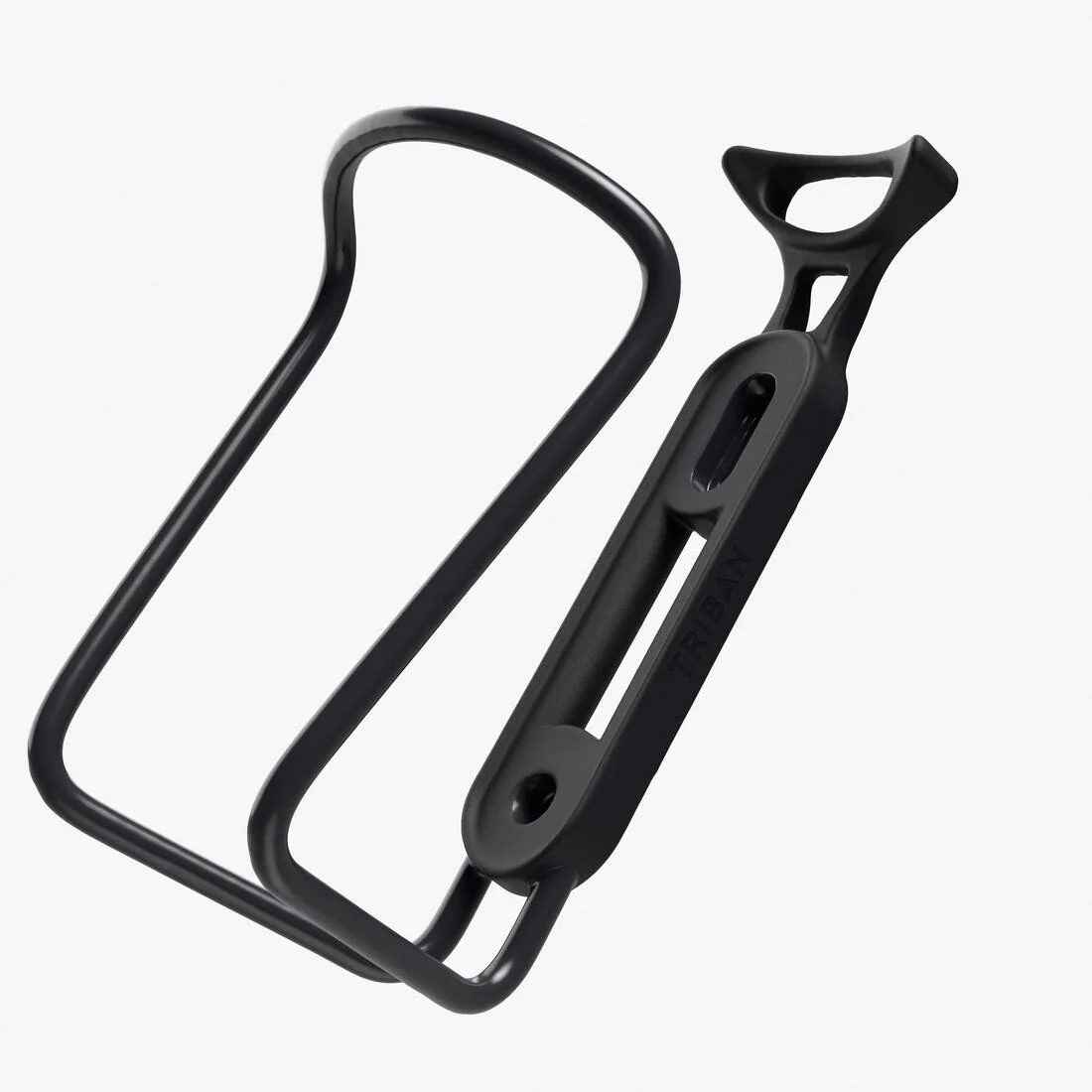 Porta botella bicicleta 100 metal negro - Image 2